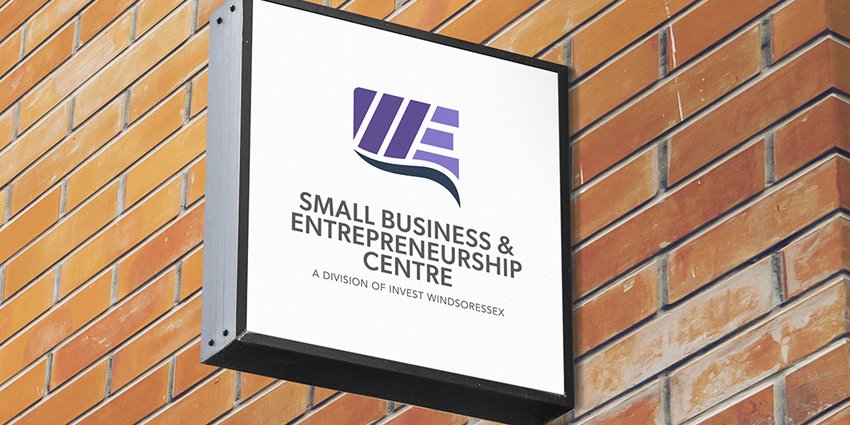 Small Business & Entrepreneurship Centre exterior signage